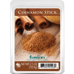 ScentSationals Fusion Cinnamon Stick Scented Wax Cubes