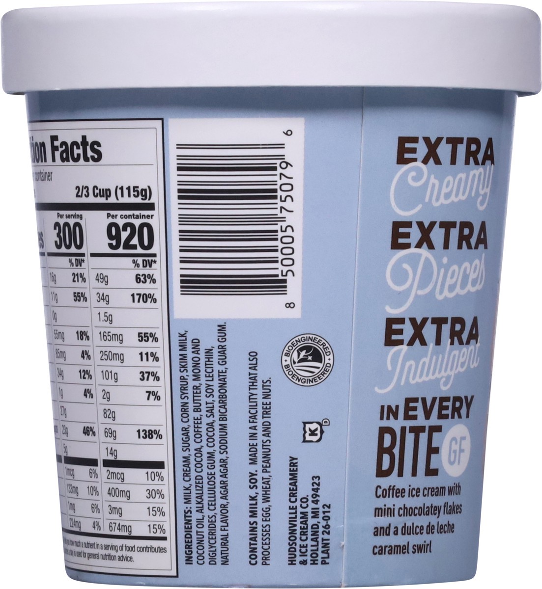 slide 4 of 14, Hudsonville Ice Cream Extra Indulgent Caramel Coffee, 16 oz