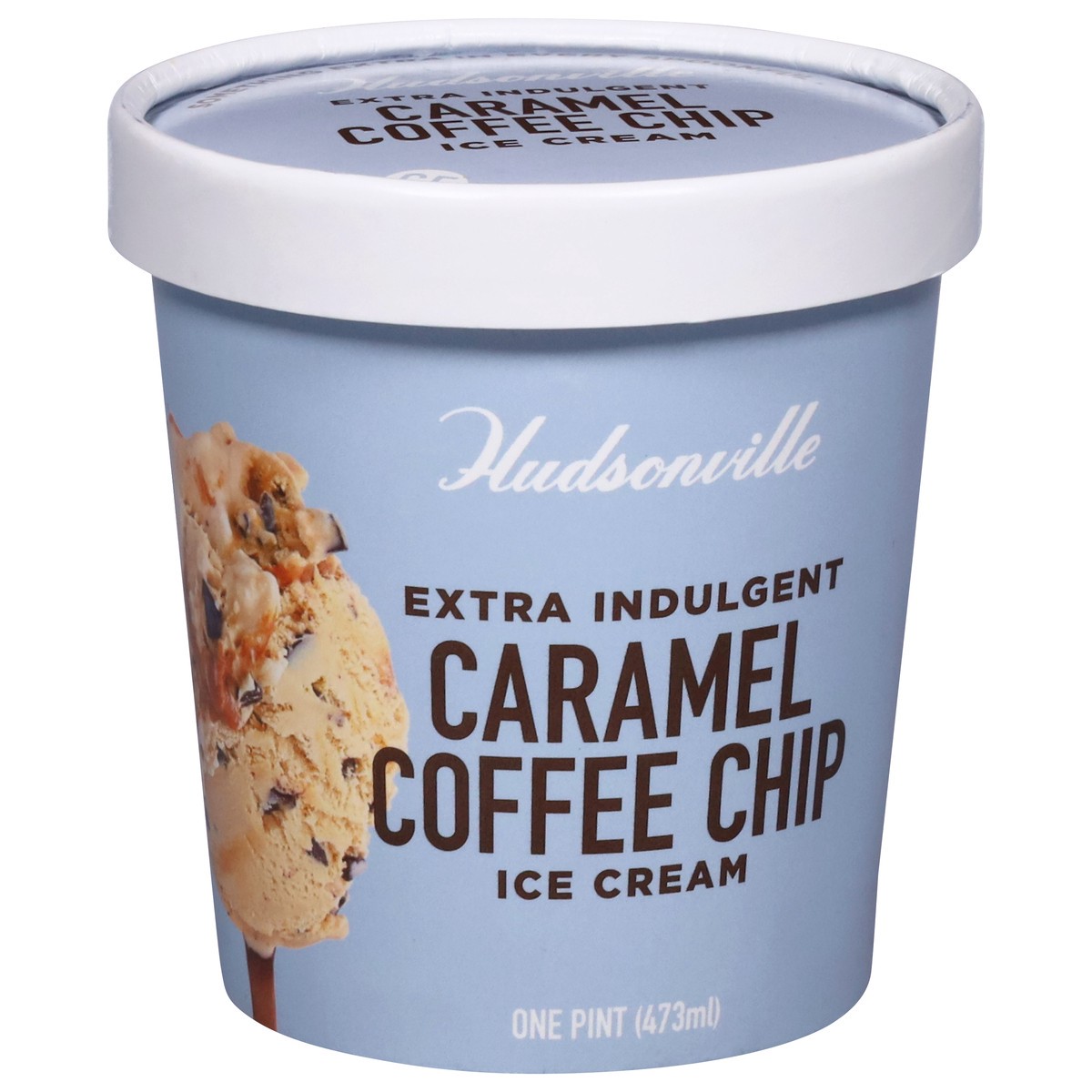 slide 10 of 14, Hudsonville Ice Cream Extra Indulgent Caramel Coffee, 16 oz