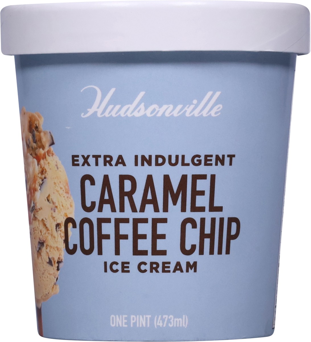 slide 3 of 14, Hudsonville Ice Cream Extra Indulgent Caramel Coffee, 16 oz