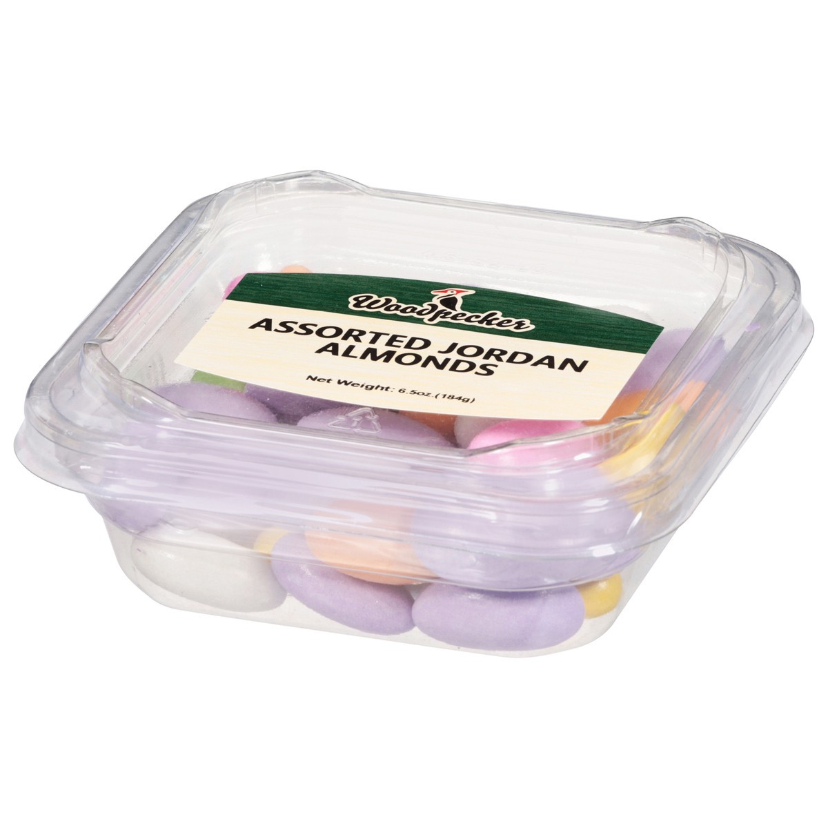 slide 3 of 4, Woodpecker Assorted Jordan Almonds 6.5 oz, 6.5 oz
