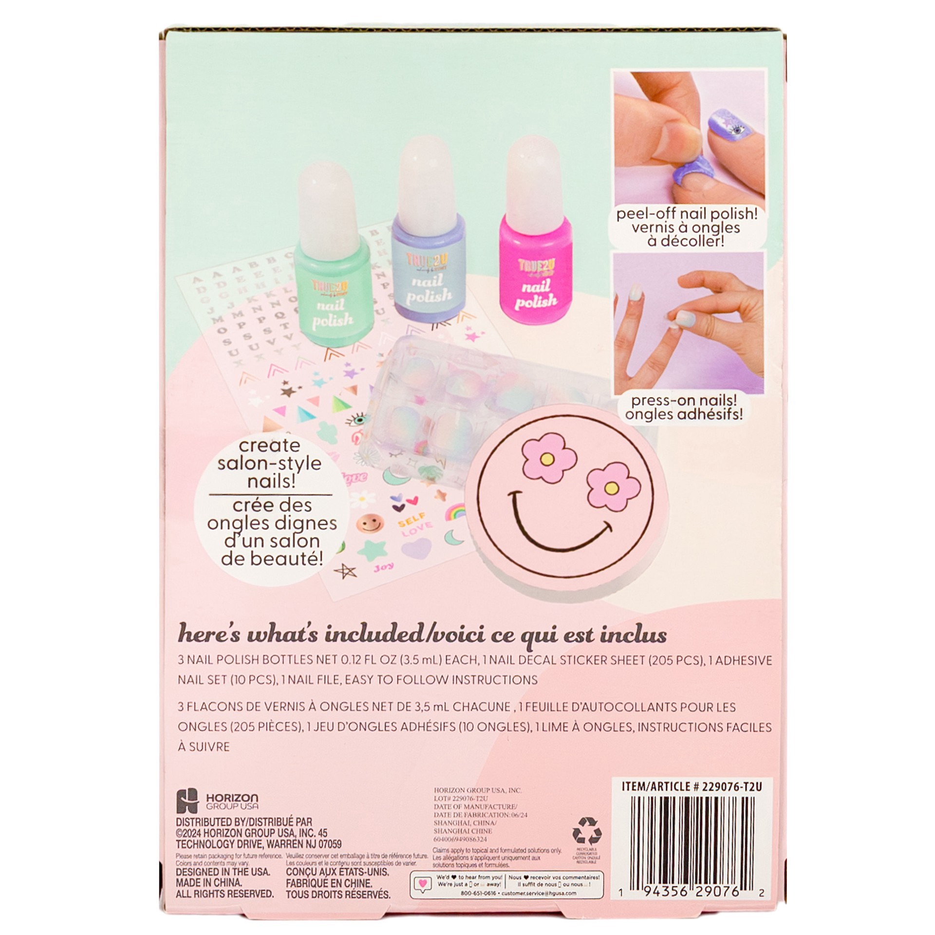 slide 2 of 5, Stmt True2u Trendy Nail Art, 1 ct