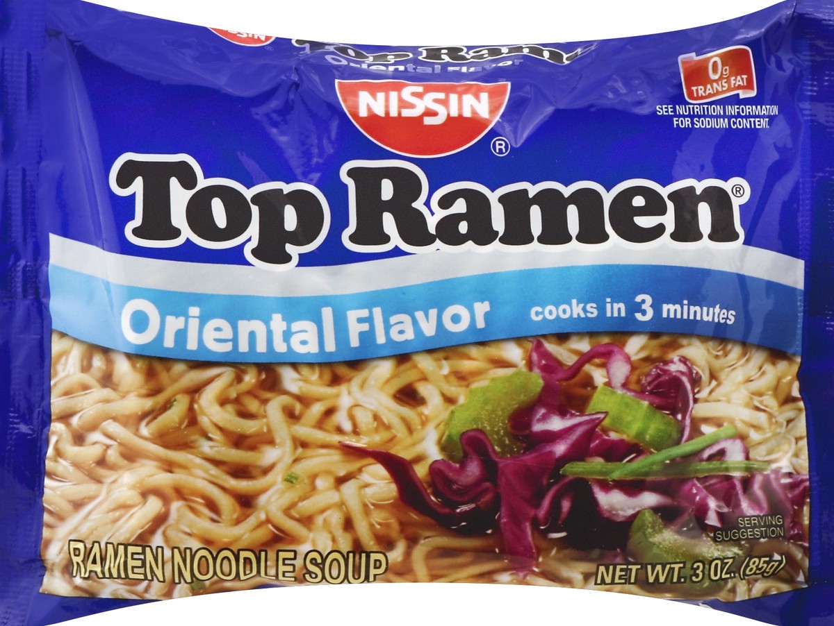 slide 5 of 6, Top Ramen Soy Sauce Ramen Noodle Soup 3 oz, 3 oz