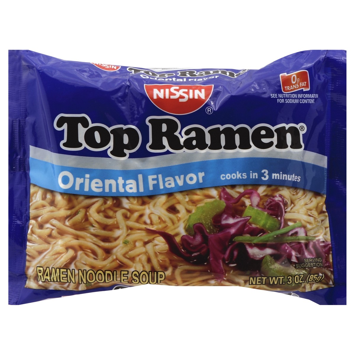 slide 6 of 6, Top Ramen Soy Sauce Ramen Noodle Soup 3 oz, 3 oz