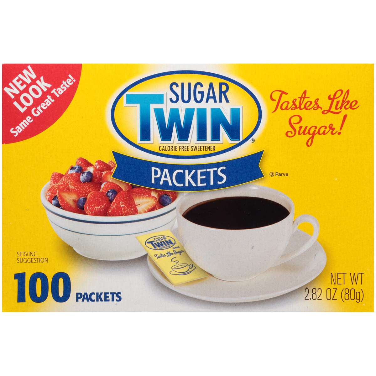 slide 1 of 9, Sugar Twin Packets, 100 ct