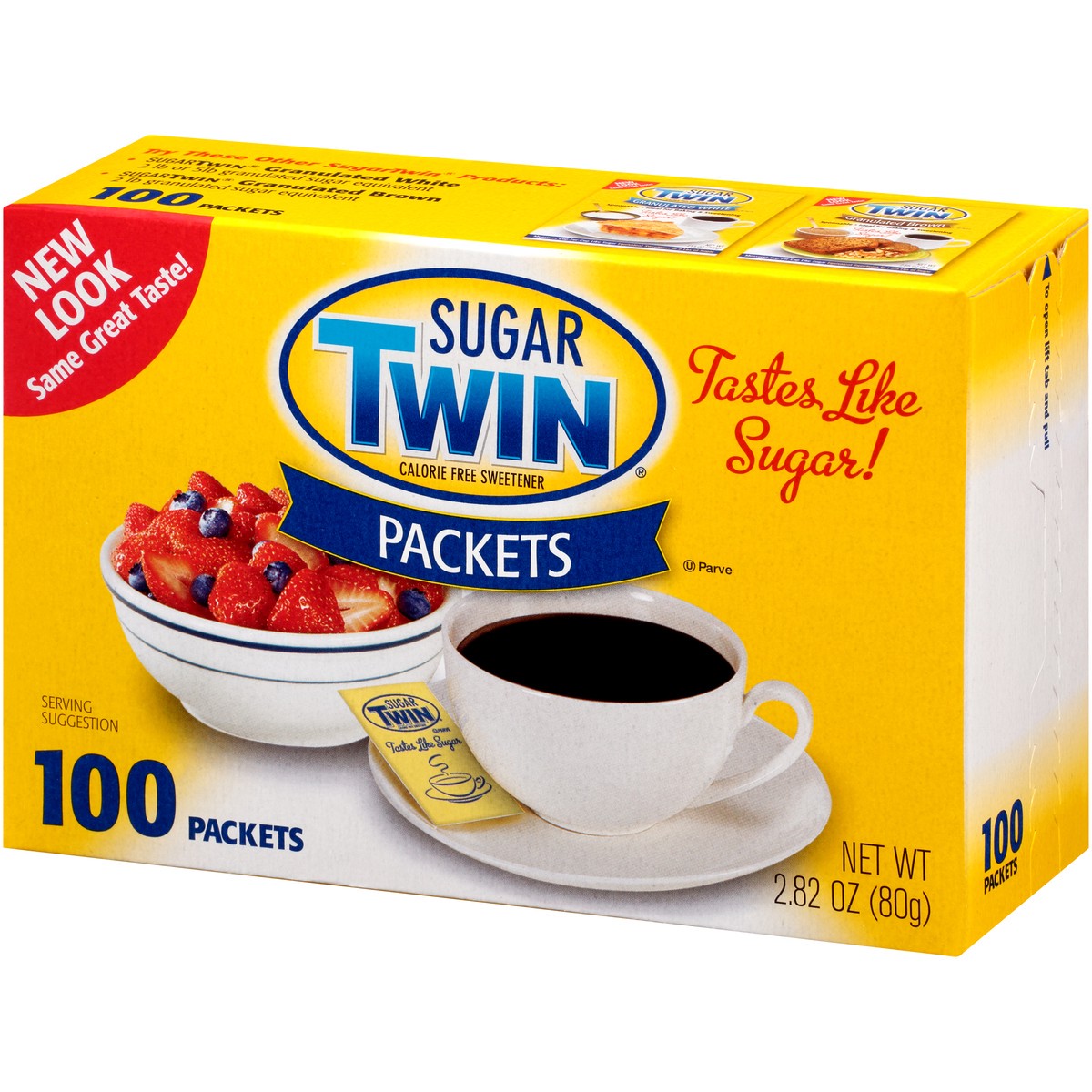 slide 8 of 9, Sugar Twin Packets, 100 ct