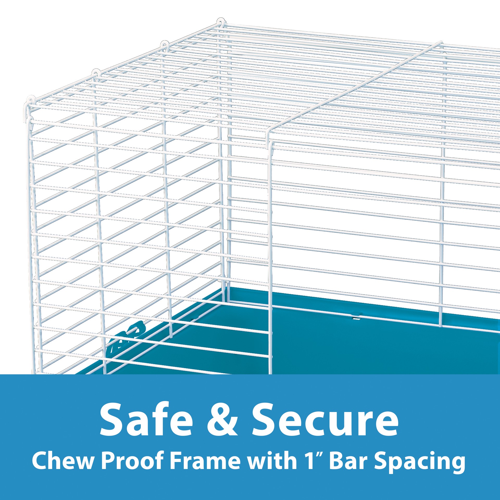 slide 3 of 10, Kaytee Hard Goods Kaytee My First Home Guinea Pig or Rabbit Starter Kit 30" x 18" x 16.5", 1 ct