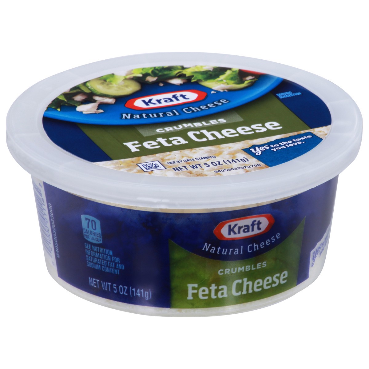 slide 4 of 11, Kraft Feta Cheese Crumbles, 5 oz Tub, 5 oz