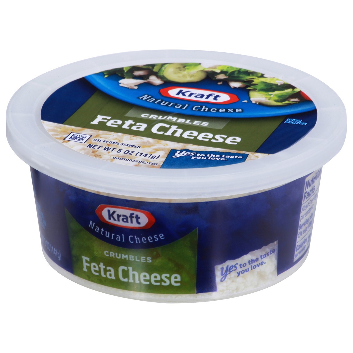 slide 7 of 11, Kraft Feta Cheese Crumbles, 5 oz Tub, 5 oz