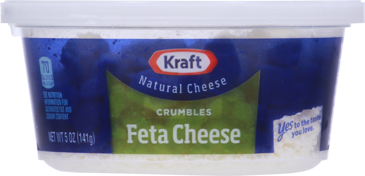 slide 2 of 11, Kraft Feta Cheese Crumbles, 5 oz Tub, 5 oz