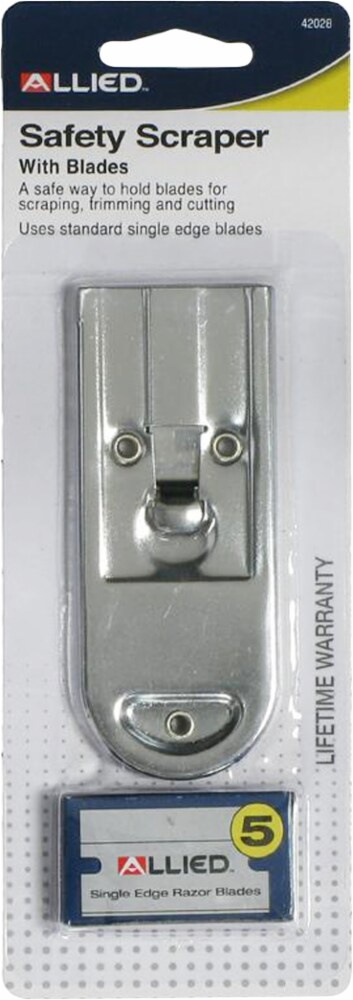 slide 1 of 1, Allied Safety Scraper With Blades, 1 ct