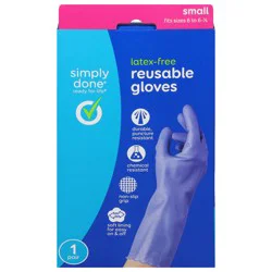 Simply Done Small Latex-Free Household Gloves