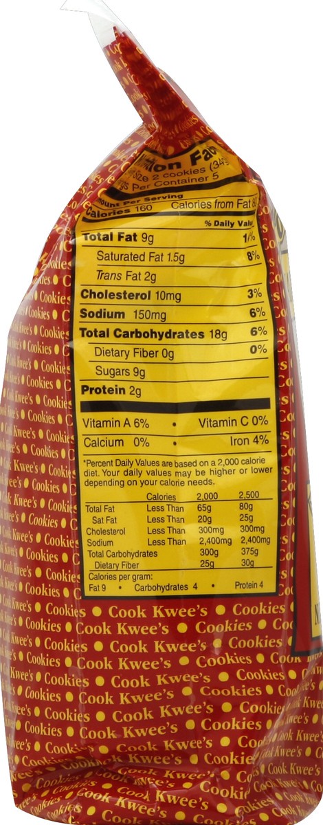 slide 3 of 5, Cookkwees Cookies 6 oz, 