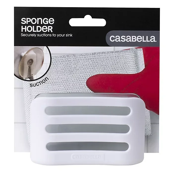slide 3 of 4, Casabella Linear In Sink Sponge Holder, 1 ct