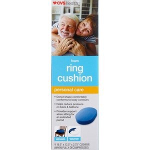 slide 1 of 1, CVS Health Foam Ring Cushion, 1 ct
