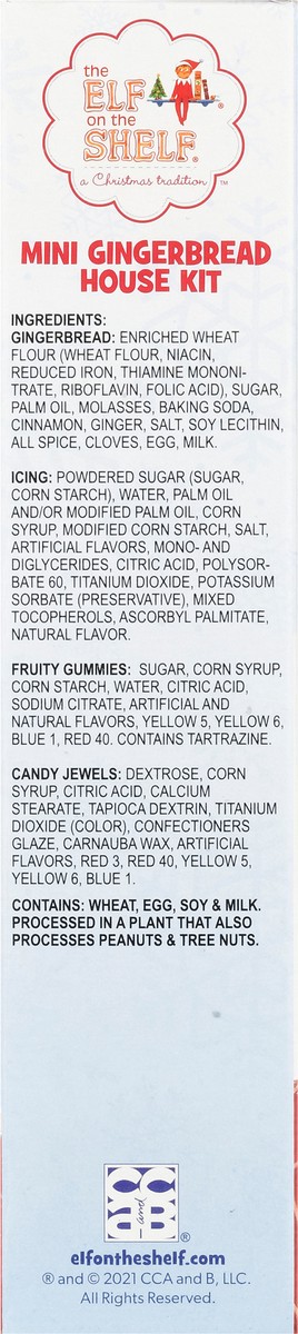 slide 4 of 9, Cookies United Mini Elf on The Shelf Gingerbread House Kit, 1 ct