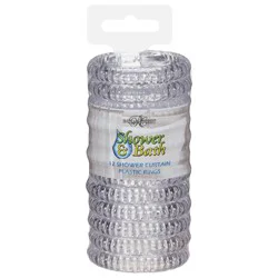 Royal Crest Shower & Bath Shower Curtain Plastic Rings 12 Each