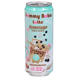 O's Bubble Gummy Brown Sugar Boba Latte 15.9 fl oz