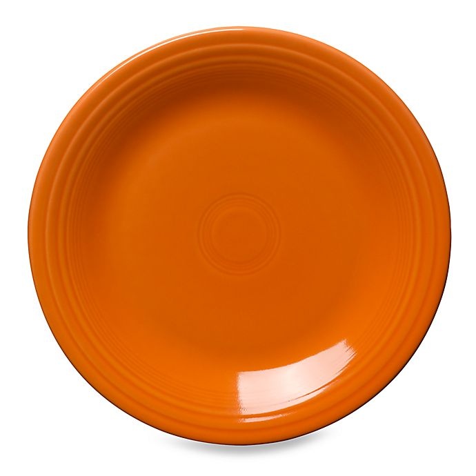 slide 1 of 1, Fiesta Dinner Plate - Tangerine, 1 ct