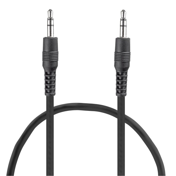 slide 1 of 2, Vivitar Od2023 Auxiliary Cable, 3', Black, 1 ct