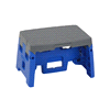 slide 7 of 9, Cosco 1-Step Folding Step Stool - Blue/Gray, 1 ct