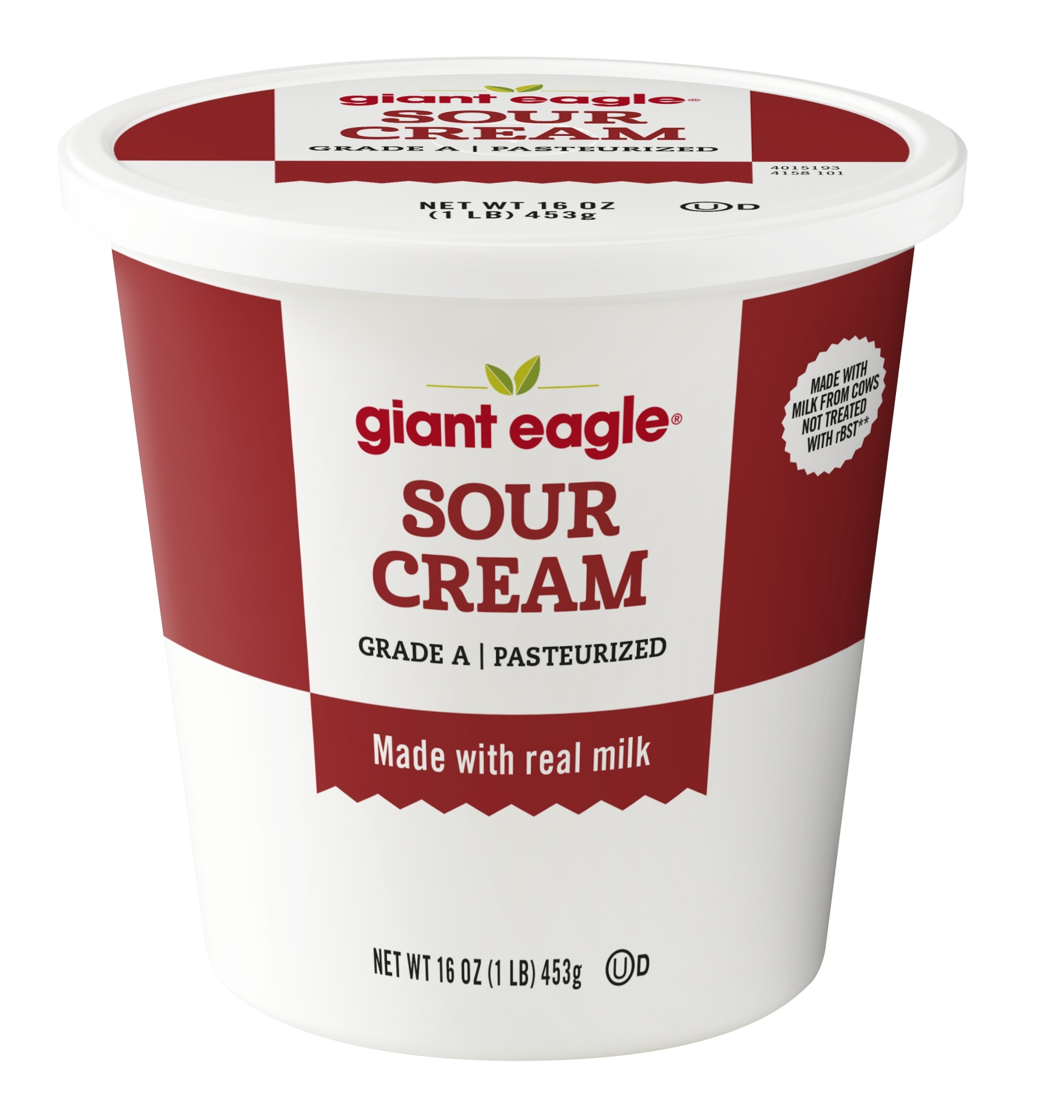 slide 1 of 1, Giant Eagle Sour Cream, 16 oz