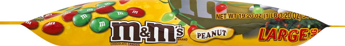 slide 2 of 6, M&M's Holiday Peanut Chocolate Candies 19.2 Ounce, 19.2 oz