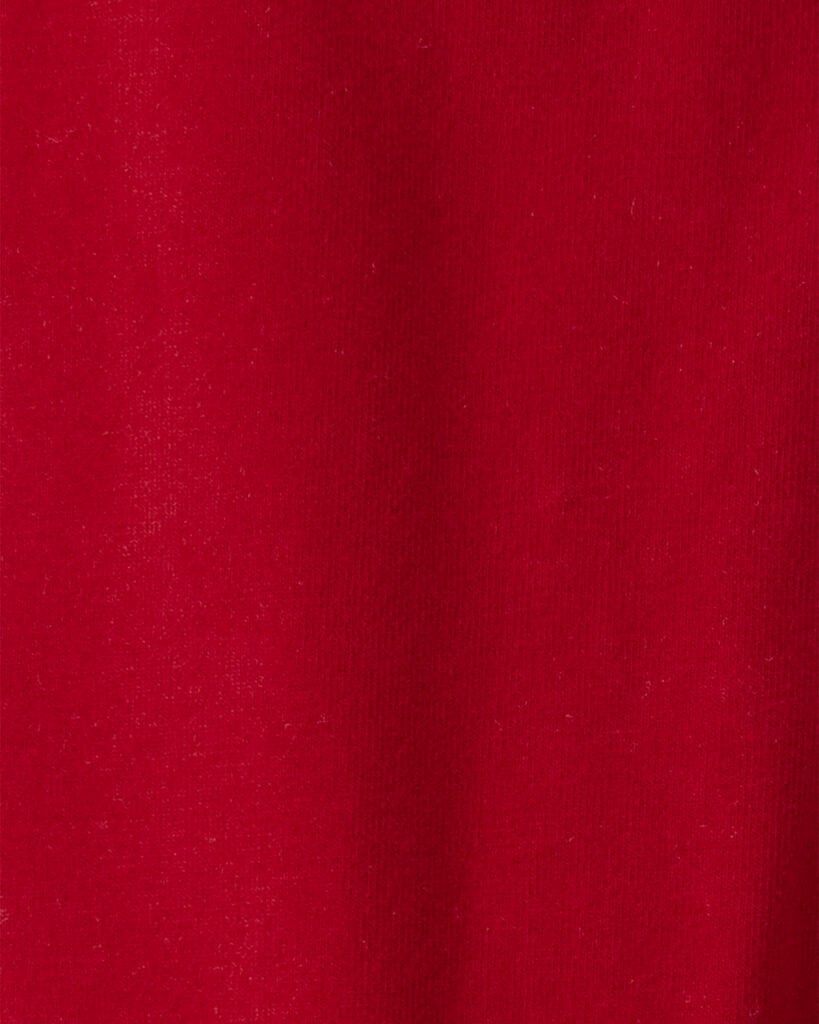 slide 3 of 3, Littleplanet Baby Organic Cotton Coat Style Pajamas Perfect Red NB, 1 ct