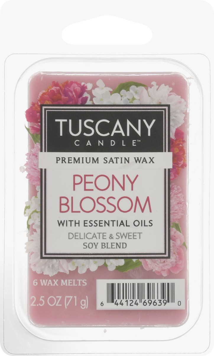 slide 3 of 9, Tuscany Candle Peony Blossom Wax Melts 6 ea, 6 ct