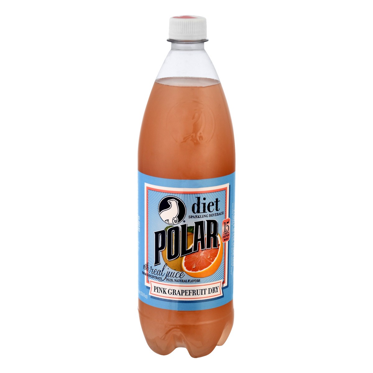 slide 4 of 13, Polar Dry Soda Pink Grapefruit Diet - 1 l, 1 l