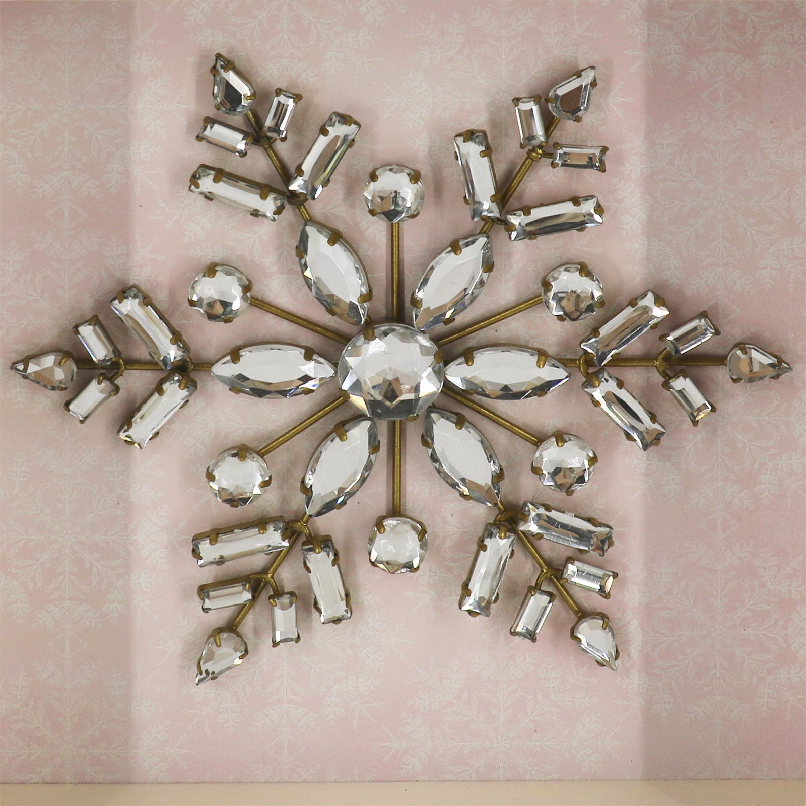 slide 4 of 4, 7" X 8" Snowflake Block Tabletop Decor By Ashland, 7 in x 8 in