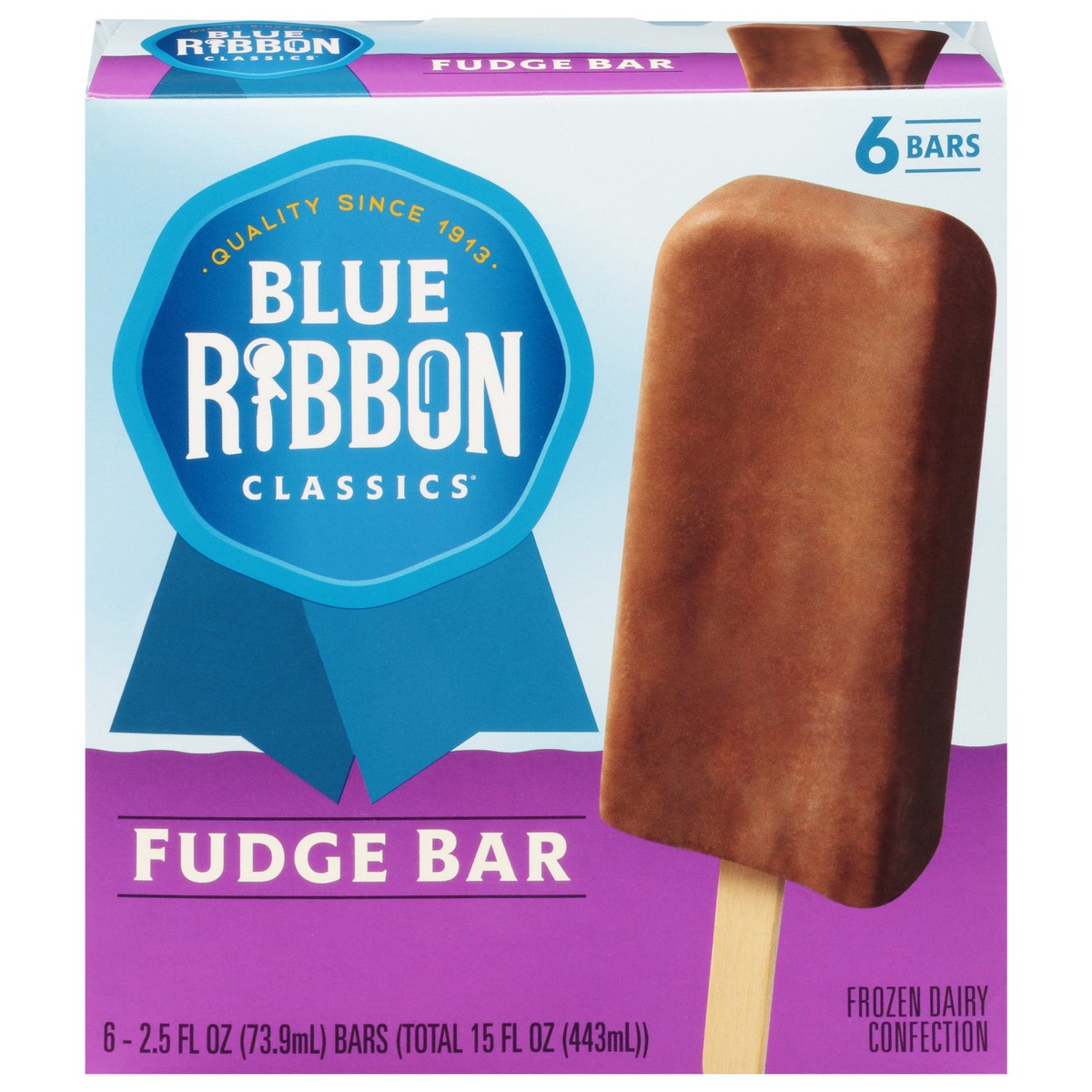 slide 1 of 11, Blue Ribbon Classics Fudge Bar, 6 ct