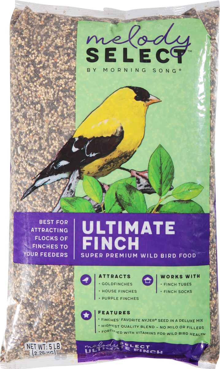 slide 9 of 9, Morning Song Melody Select Super Premium Ultimate Finch Wild Bird Food 5 lb, 5 lb
