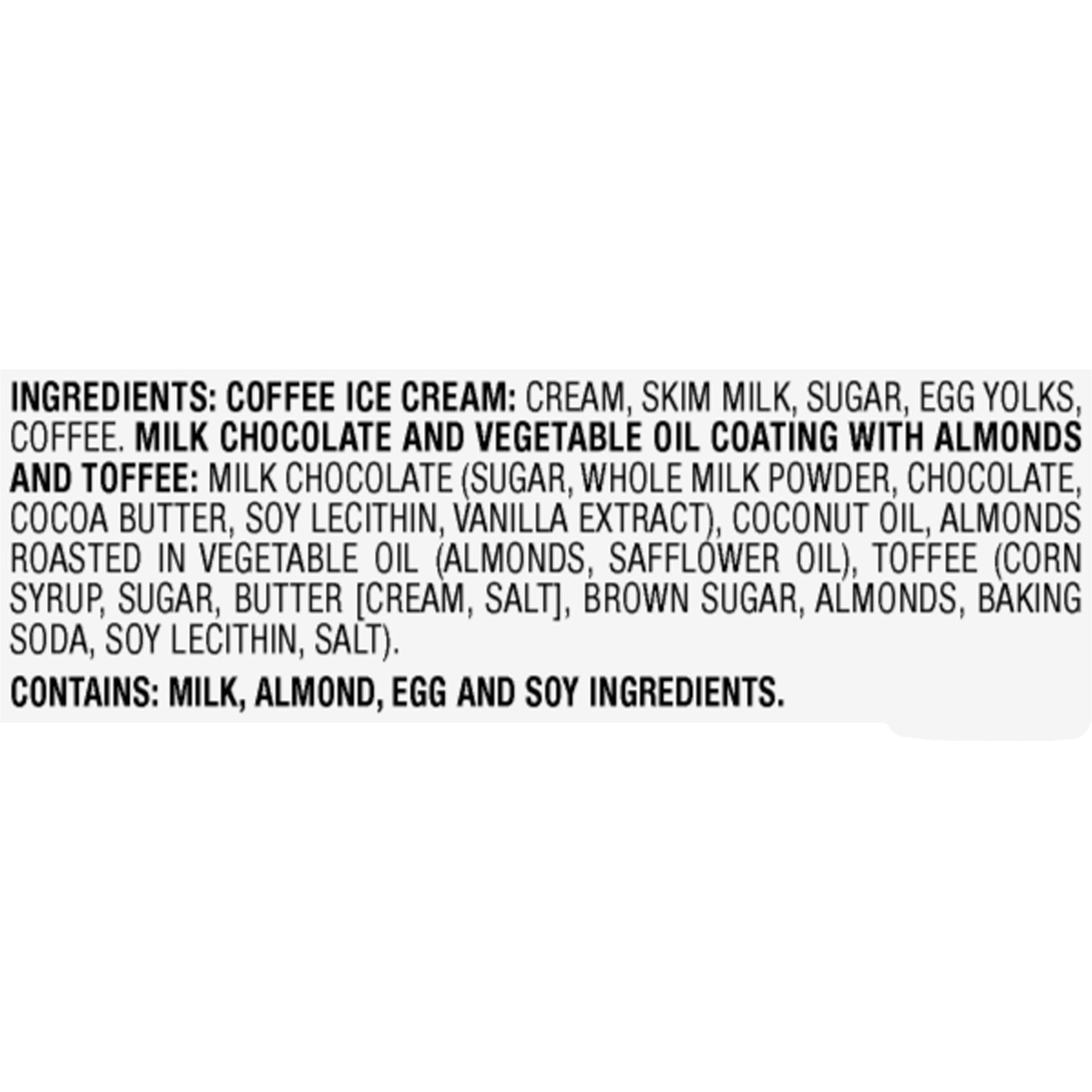 slide 4 of 5, Häagen-Dazs Coffee Almond Toffee Crunch Ice Cream 3 - 9 fl oz Bars, 3 ct