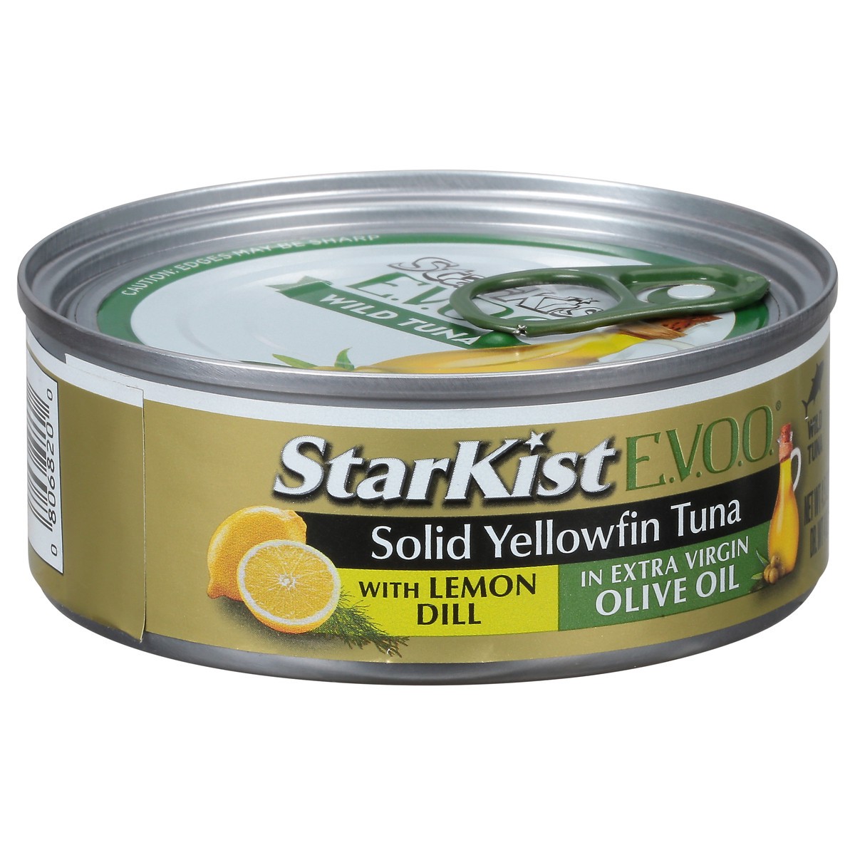 slide 11 of 12, StarKist E.V.O.O. Solid Yellowfin Tuna with Lemon Dill in Extra Virgin Olive Oil 4.5 oz, 4.5 oz