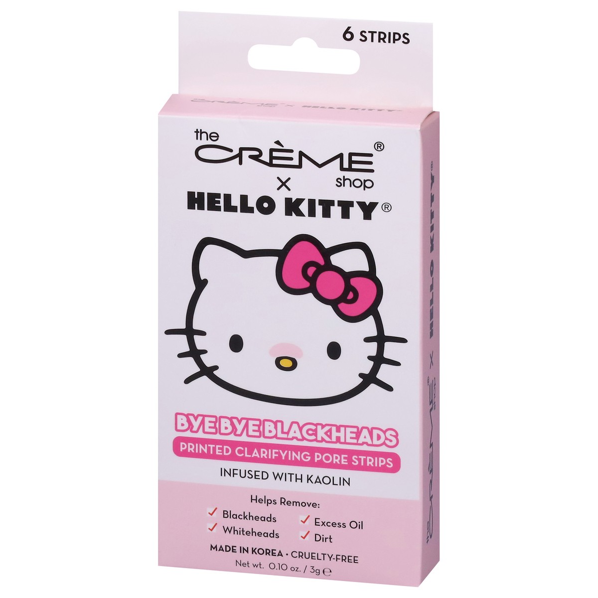 slide 4 of 4, The Crème Shop Hello Kitty Printed Clarifying Pore Strips 0.10 oz, 0.1 oz
