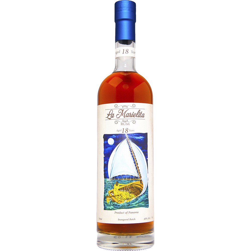 slide 1 of 1, La Marielita 18 Year Rum, 750 ml