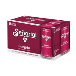 Senñorial Sangria Soda - 8 x 12 fl oz Cans