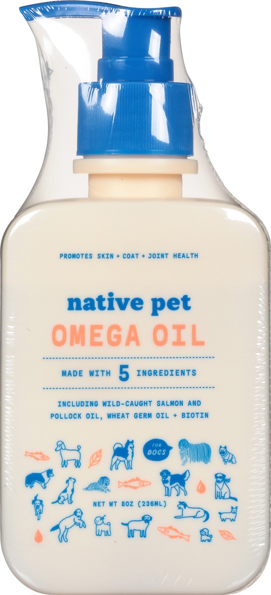 slide 8 of 9, Native Pet Omega Oil 8 oz, 8 oz