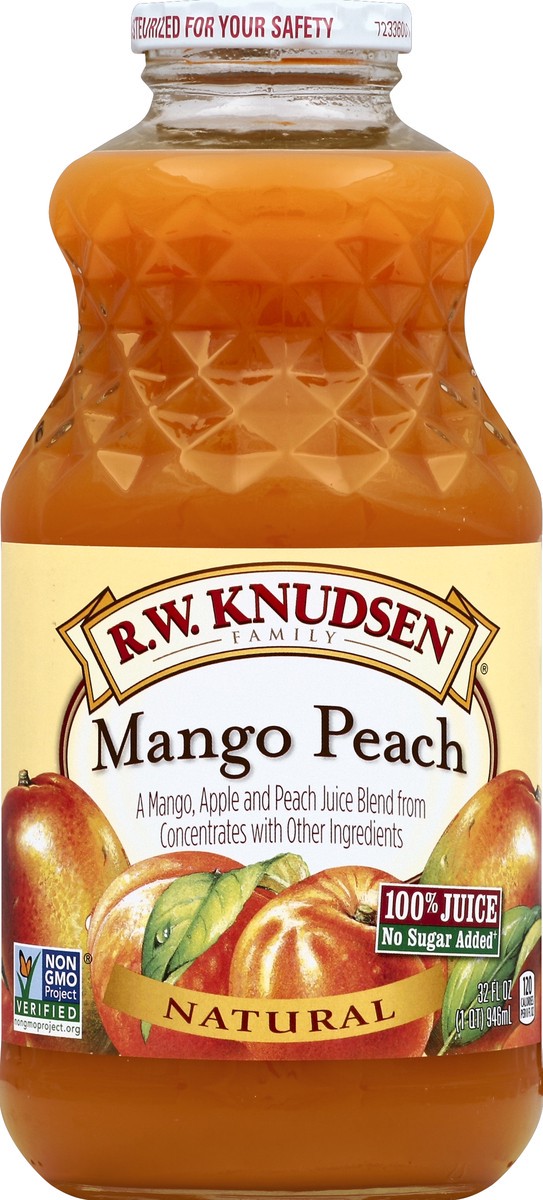 slide 1 of 7, R.W. Knudsen 100% Juice - 32 oz, 32 oz