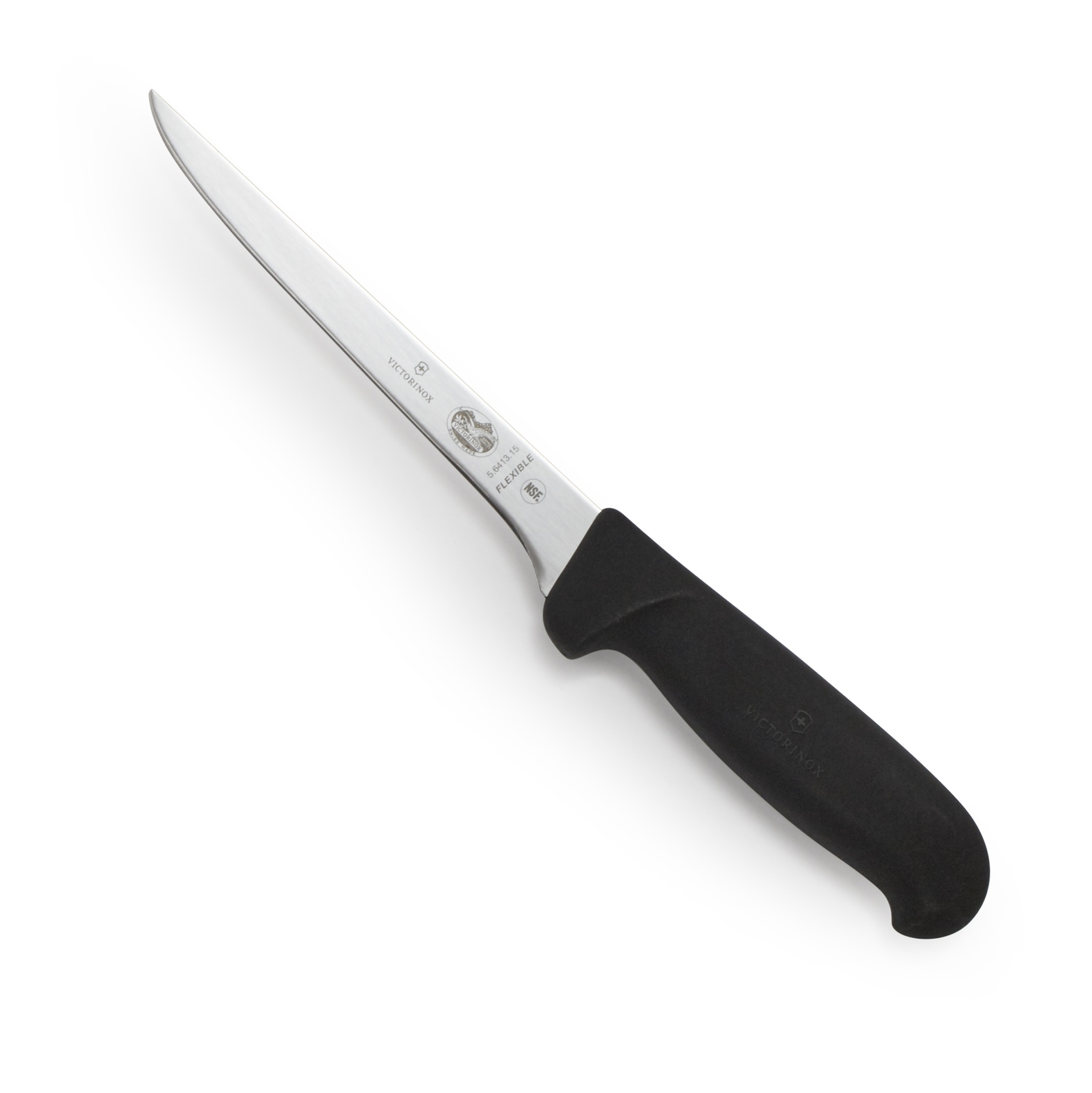 slide 1 of 1, Victorinox Swiss Army Victorinox Fibrox Pro Flexible Boning Knife, 6 in