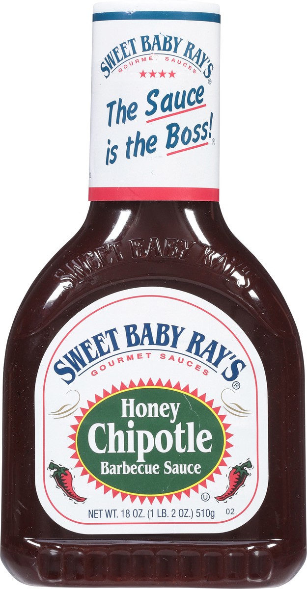 slide 5 of 12, Sweet Baby Ray's Honey Chipotle Barbecue Sauce, 18 oz