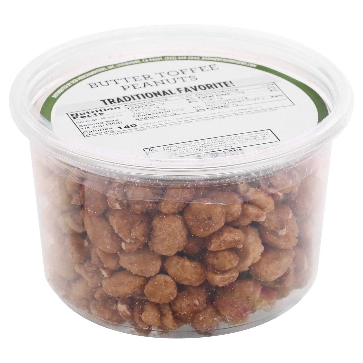 slide 2 of 10, DSD Merchandisers Butter Toffee Peanuts 11 oz, 11 oz