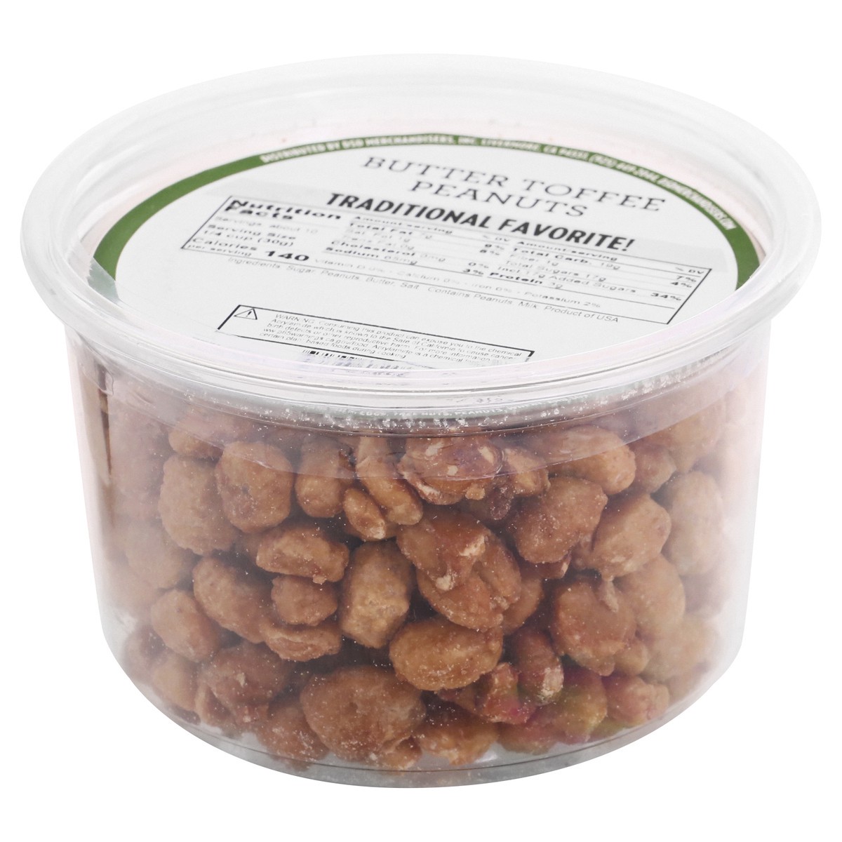 slide 3 of 10, DSD Merchandisers Butter Toffee Peanuts 11 oz, 11 oz