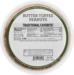 DSD Merchandisers Butter Toffee Peanuts 11 oz