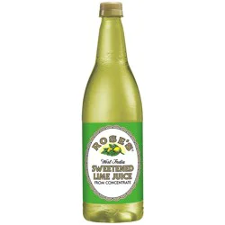 Rose's Distributed Consumables Liter Roses Lime Juice