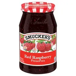 Smucker's Red Raspberry Preserves Spread