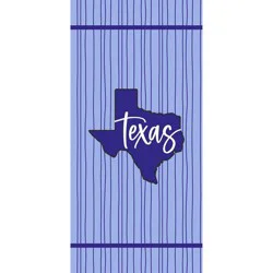 Destination Holiday Summer Beach Towel -Blue Texas