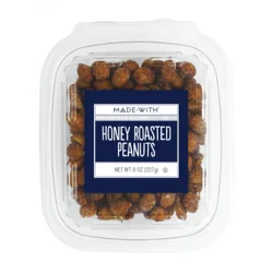 Made With Honey Roasted Peanuts Tub