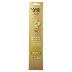 Gonesh Incense Extra Rich Patchouli Air Freshener - 20 ea